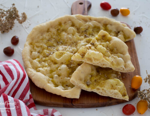 FOCACCIA ALL’ORIGANO IN PADELLA