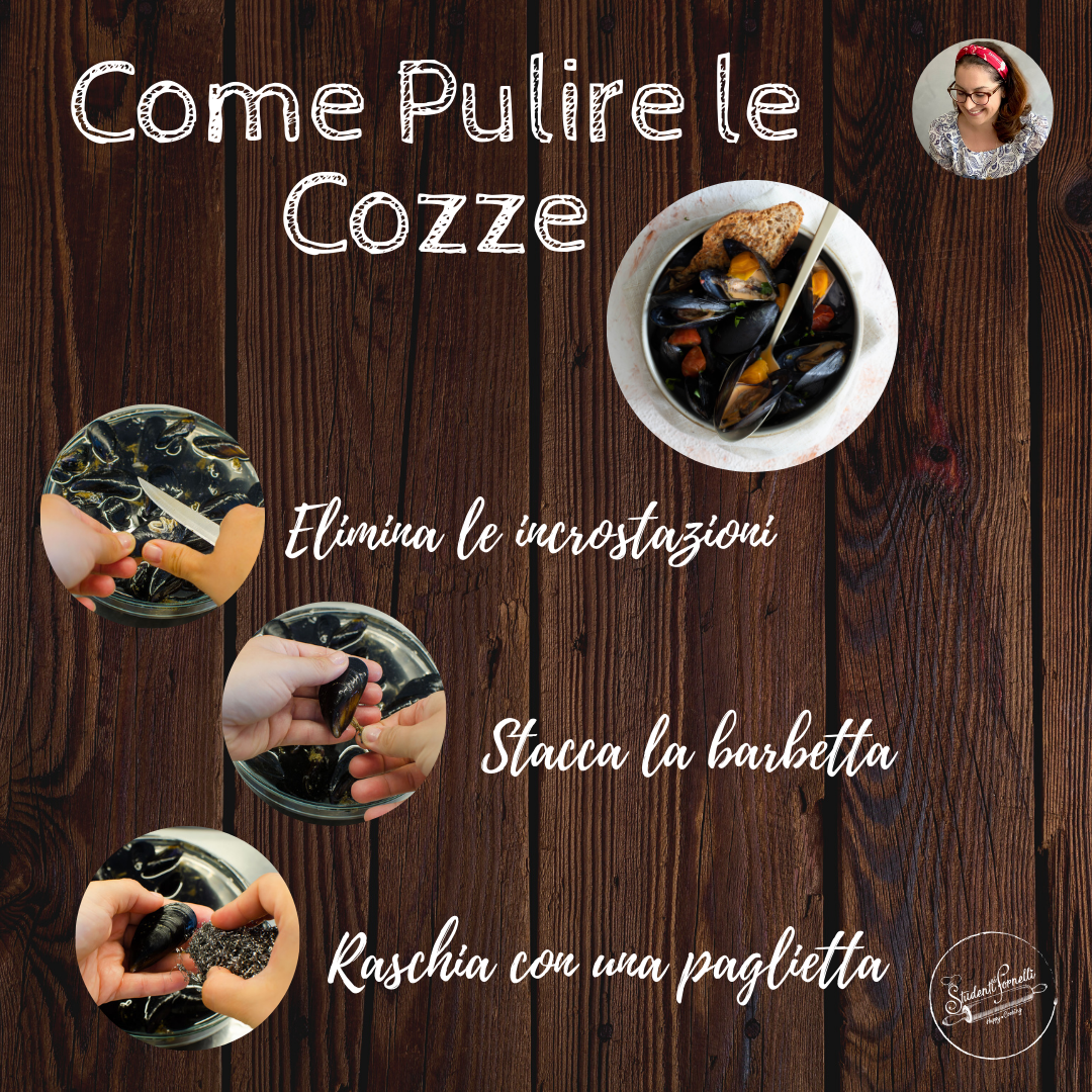 Come pulire le cozze