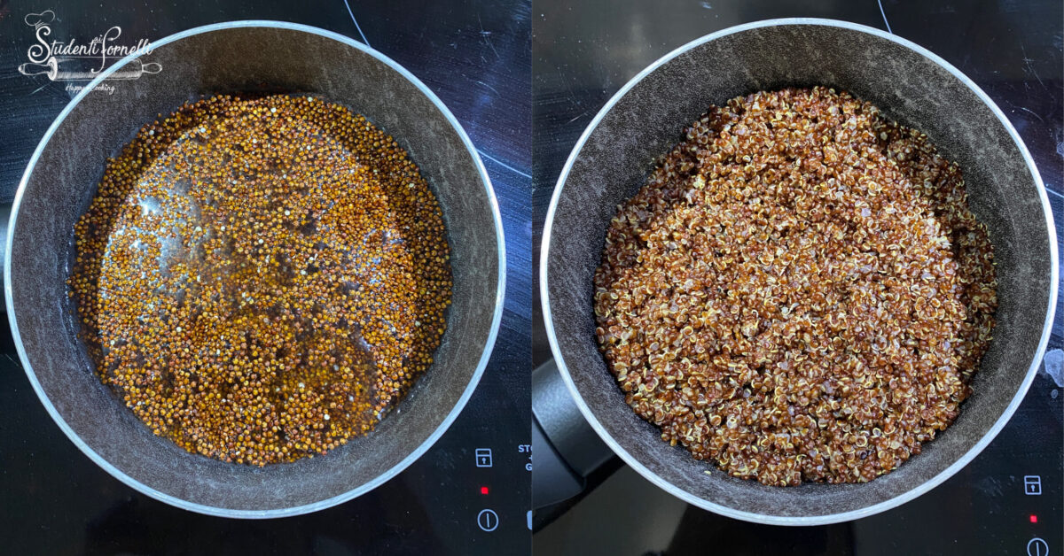 insalata di quinoa come cucinare la quinoa rossa2