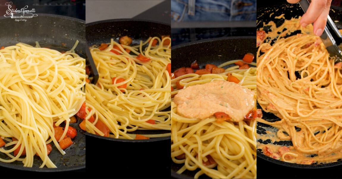 pasta peperoni e ricotta 1