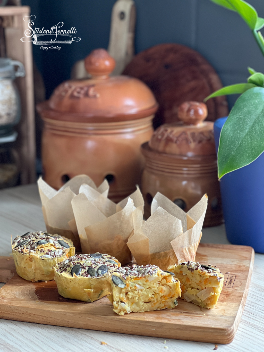 tortine vegane di ceci