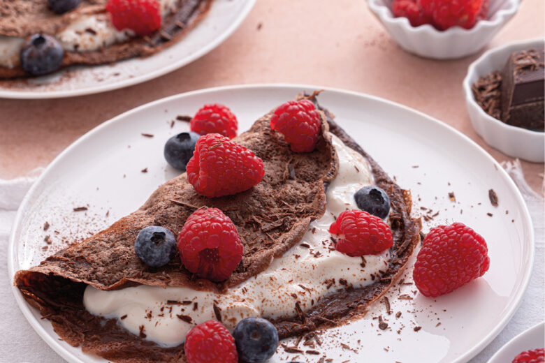 CREPES VEGAN AL CACAO Senza Burro,Uova E Zucchero