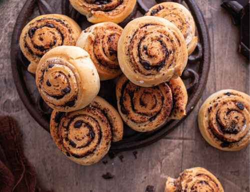 BRIOCHE VEGANE AL CIOCCOLATO