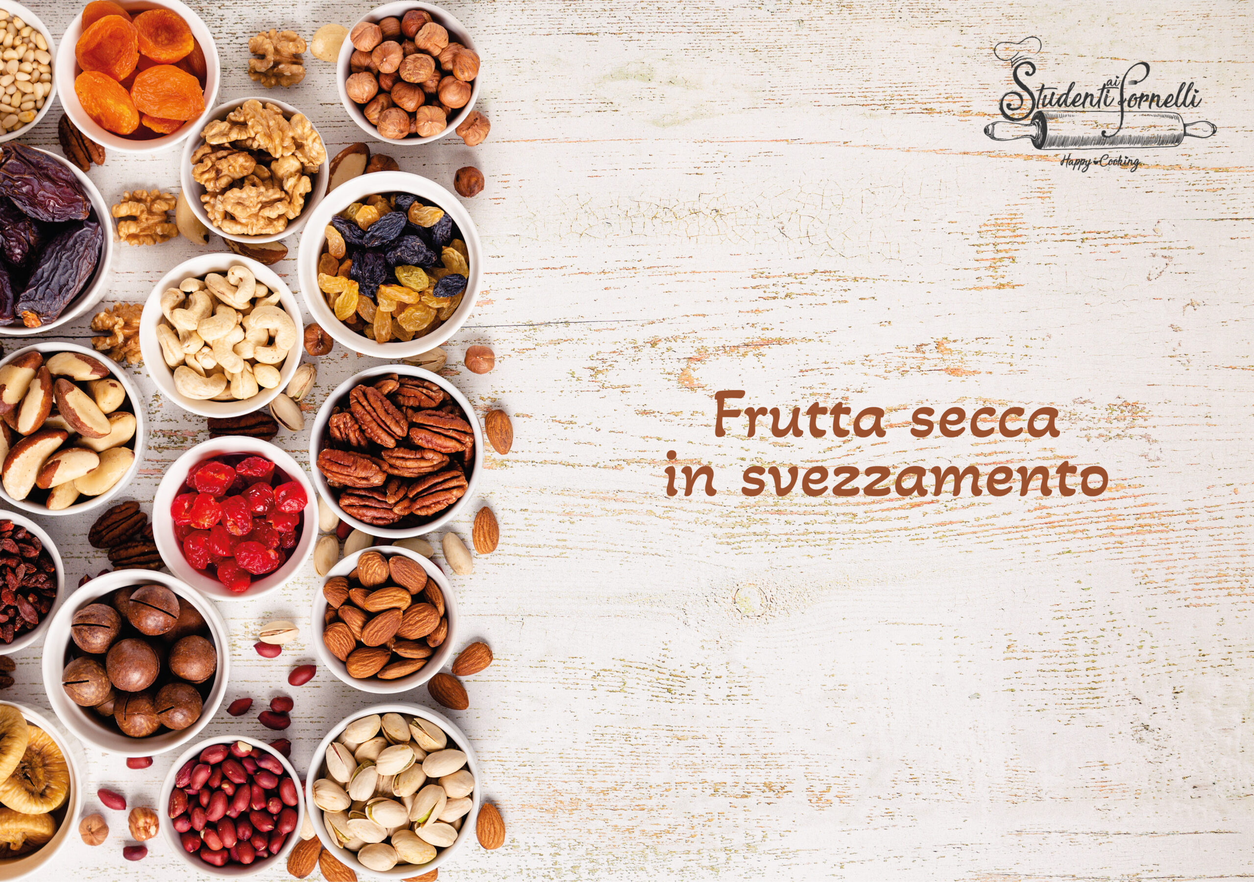 Frutta secca in svezzamento