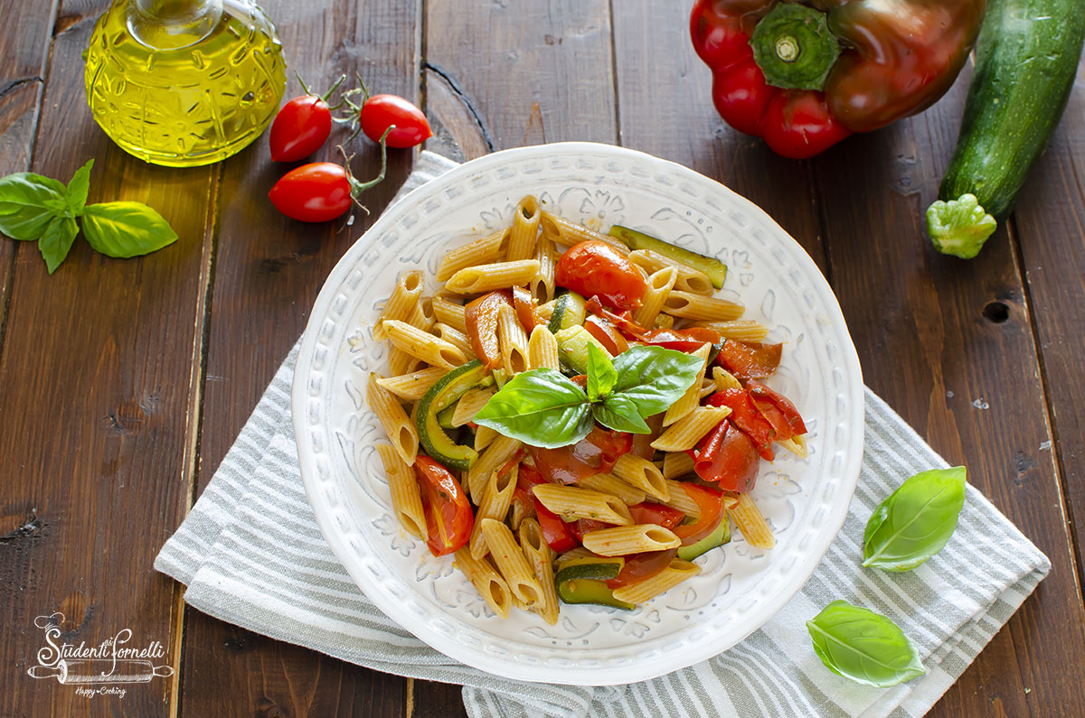 PASTA VERDURE E POMODORINI RICETTE
