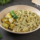 PASTA CON PESTO DI ZUCCHINE E TOFU