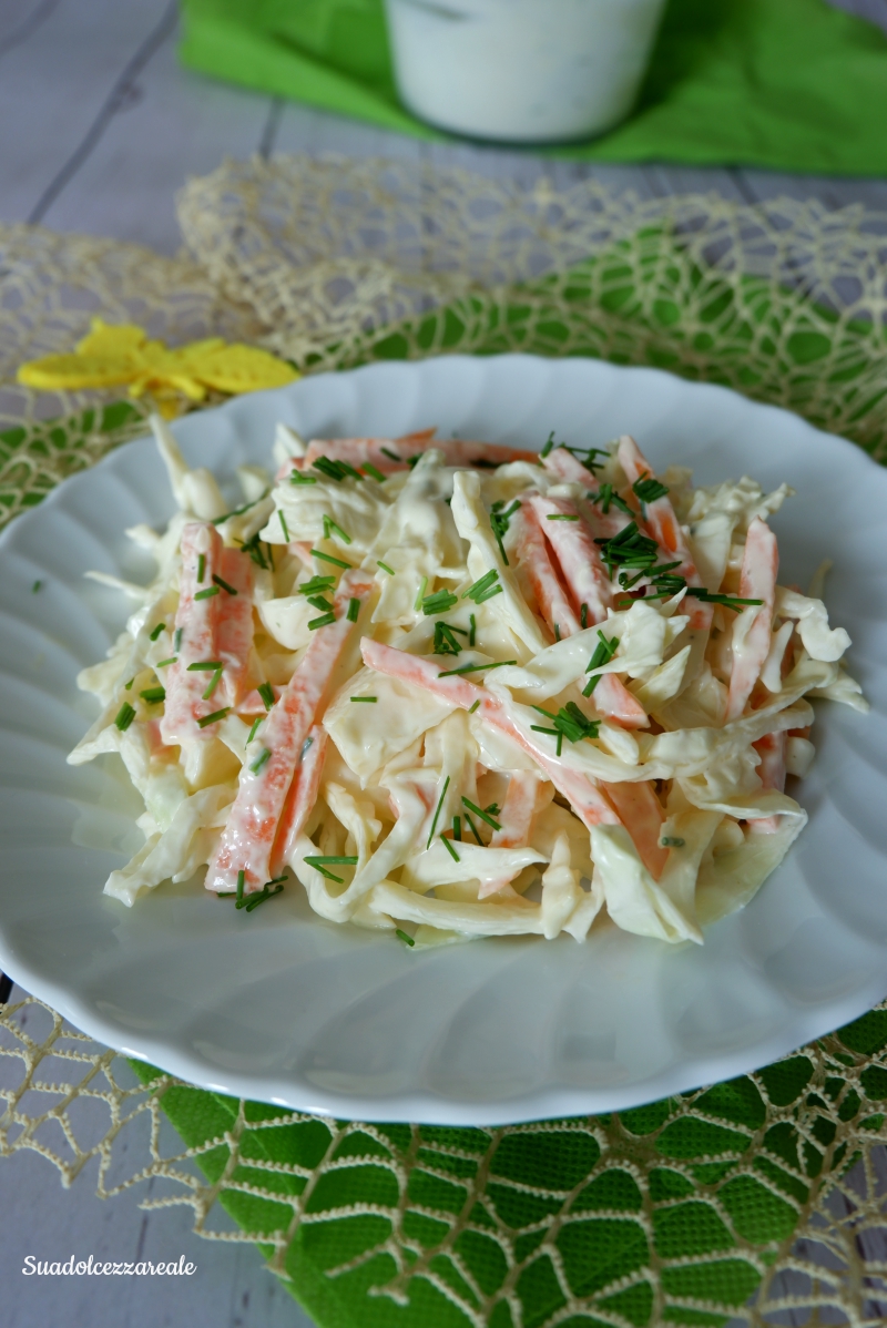ricetta insalata di cavolo