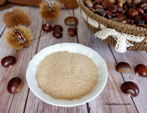 Come fare la farina di castagne in casa