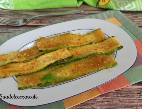 Zucchine gratinate al forno