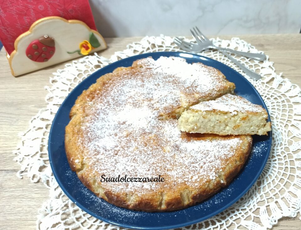 come fare la torta di riso dolce senza farina