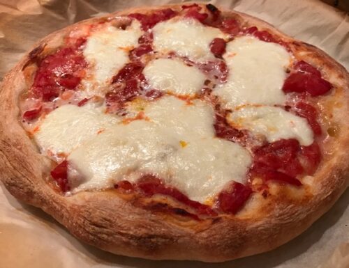 Pizza Manola con lievito madre
