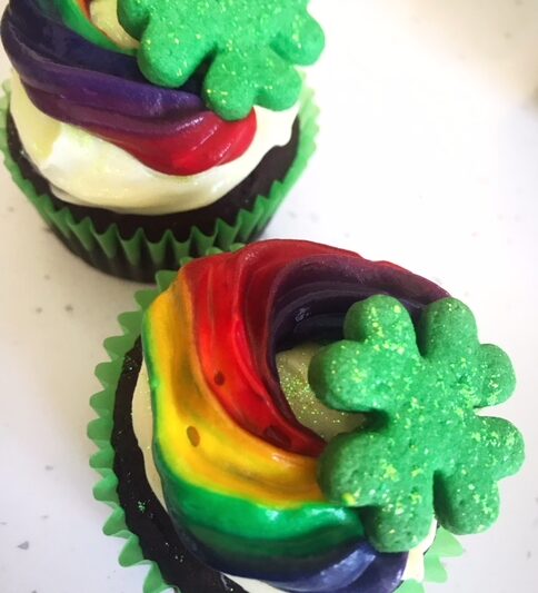 Cupcakes di San Patrick