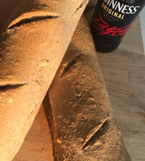 Pane alla Guinness (con lievito madre)