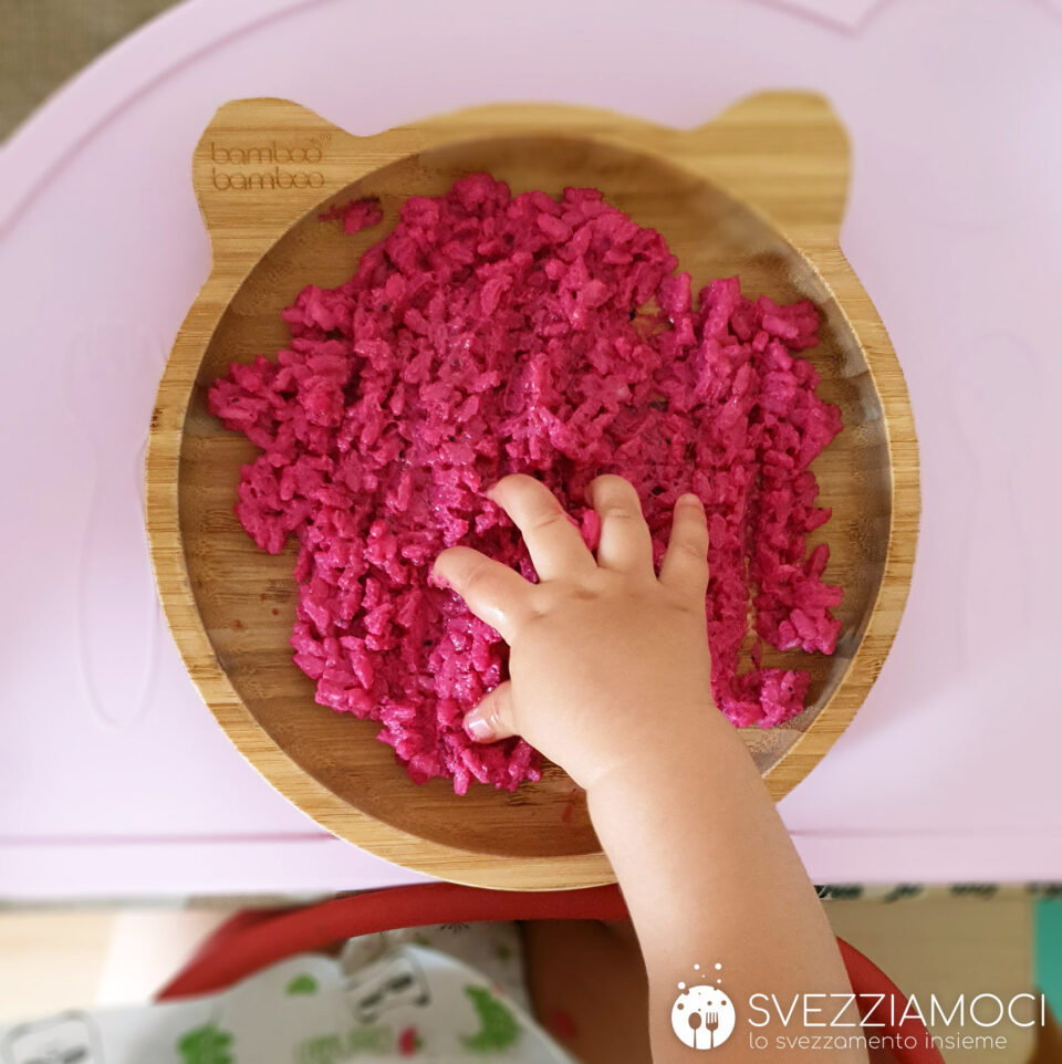 Riso con Rapa rossa Robiola e Cipollotto