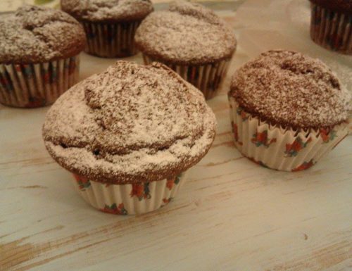 MUFFIN AL CACAO CON PHILADELPHIA…yes Sir!