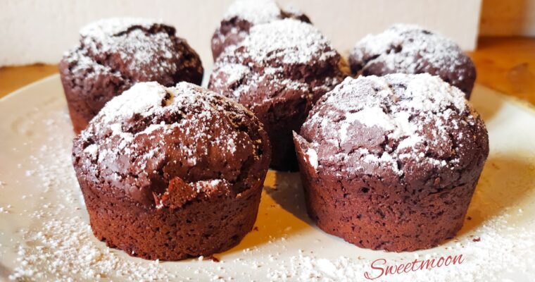 Muffin al cioccolato senza burro