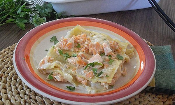 Lasagne al salmone fresco ricetta