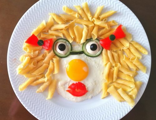 “Riccioli d’oro” (piatto decorativo per bambini)