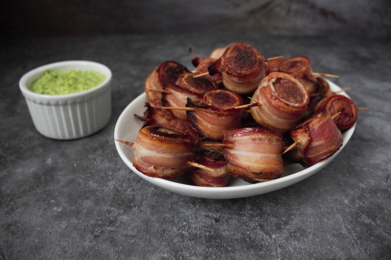 The Bretell Kitchen - Roll di polpetta bacon e porro
