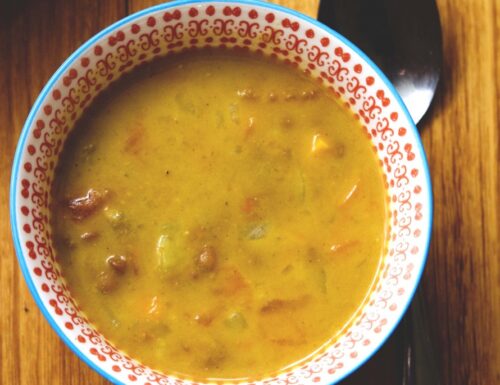 Zuppa di Lenticchie al Cocco e Curry
