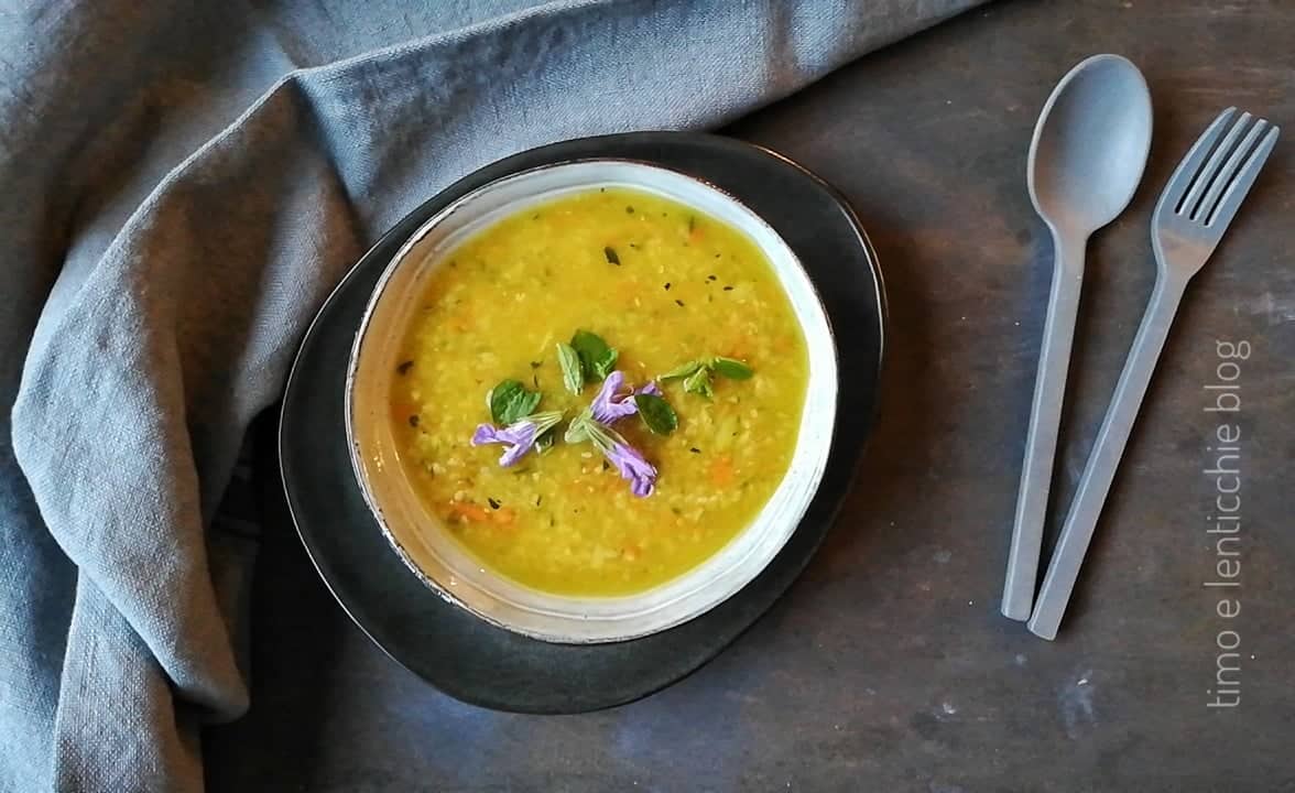 Zuppa di bulgur e verdure