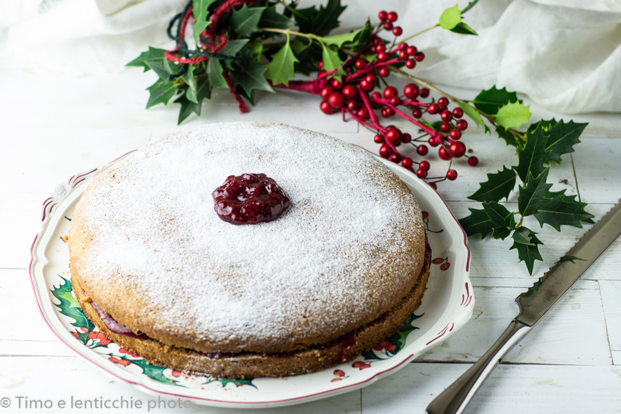 Torta al grano saraceno senza glutine