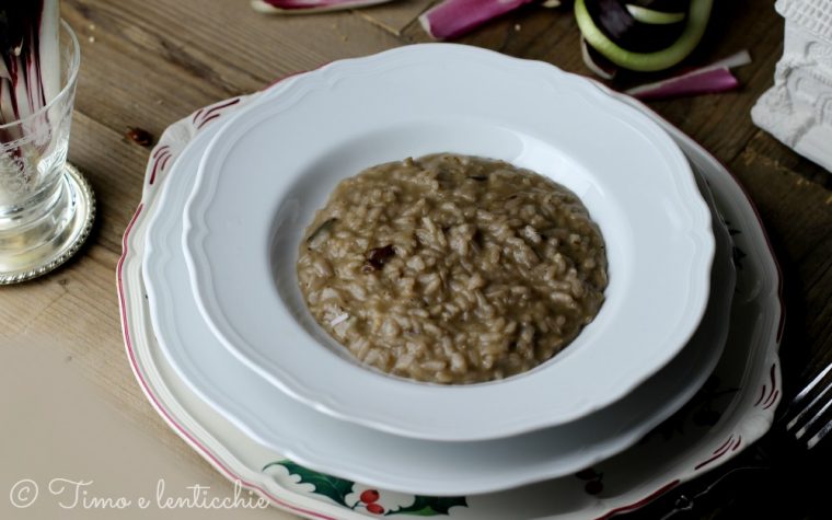 Risotto al radicchio tardivo di Treviso IGP