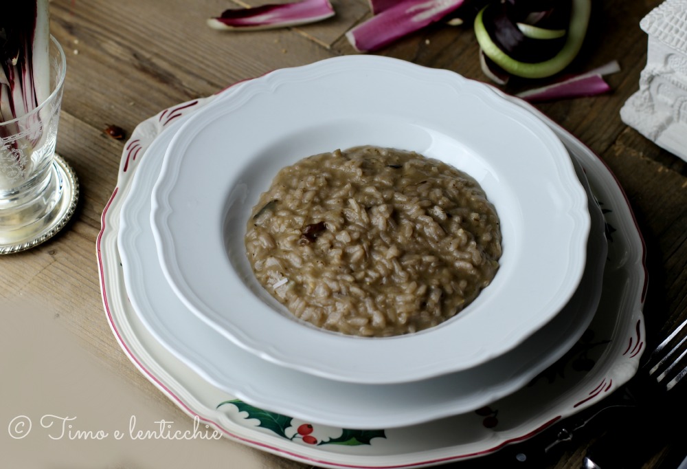 Risotto al radicchio tardivo di Treviso IGP