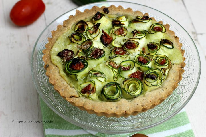Torta salata con zucchine