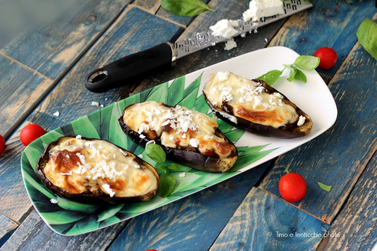 Melanzane Papoutsakia alla greca