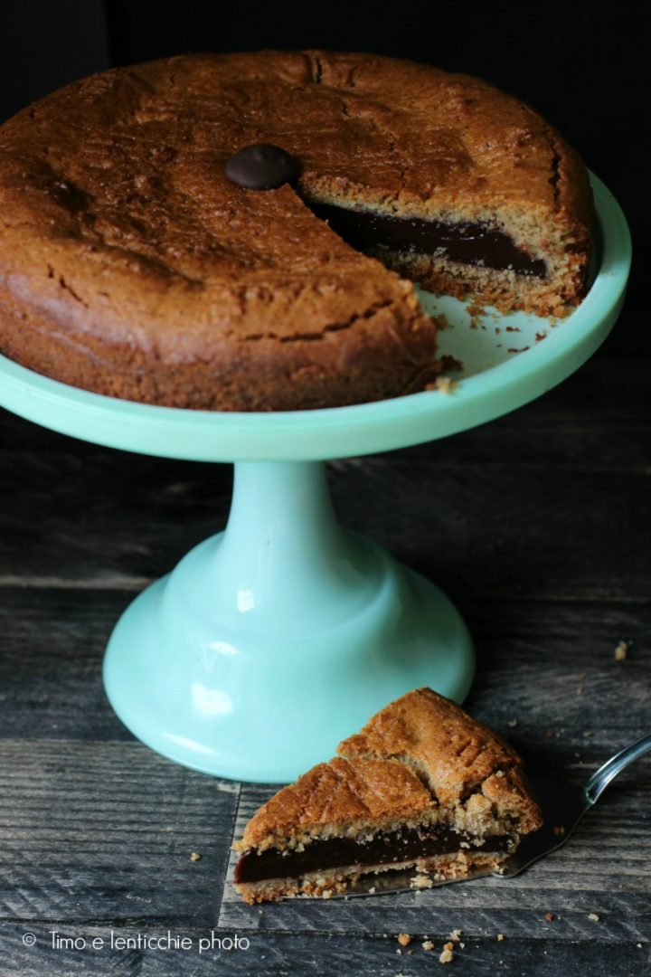 torta basca al cioccolato 