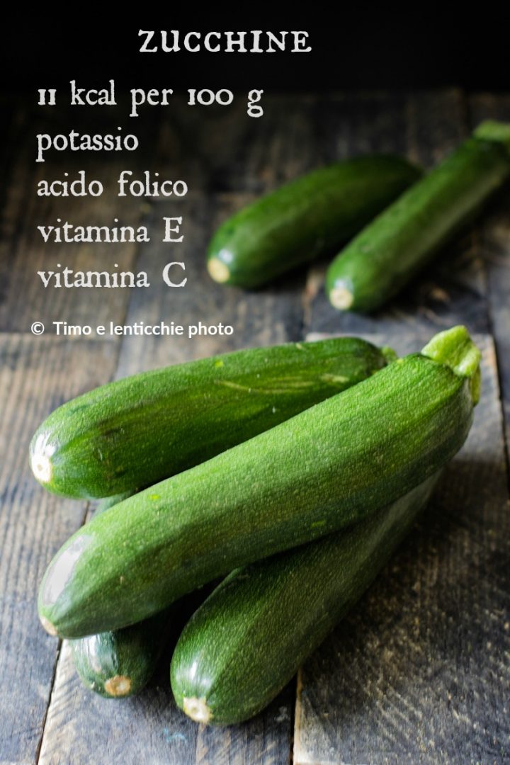 Ricette vegetali con le zucchine
