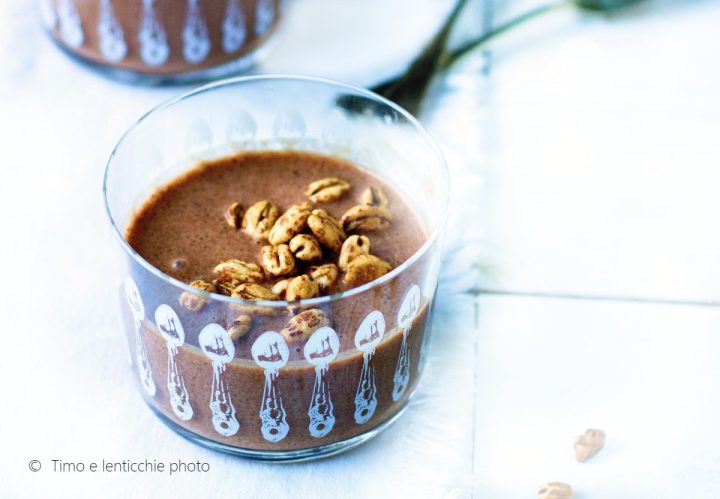 Crema di amaranto in budino al cioccolato 3