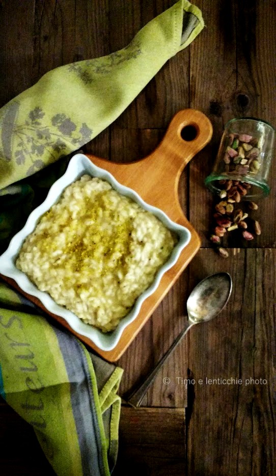 Risotto al pistacchio 1