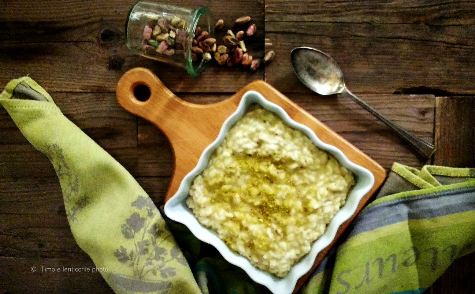 Risotto al pistacchio