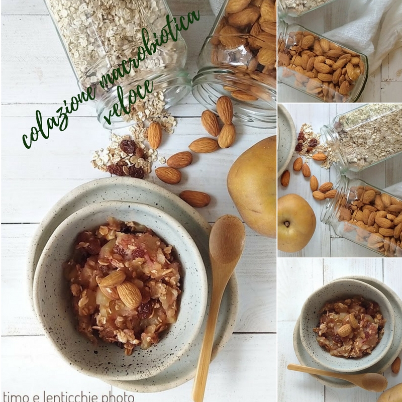 Colazione macrobiotica veloce