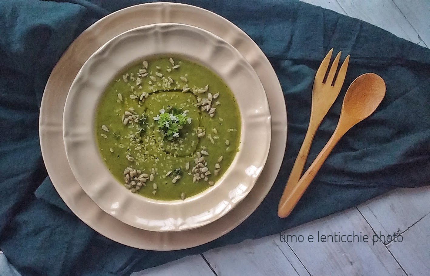 Vellutata di cipolla e zucchine
