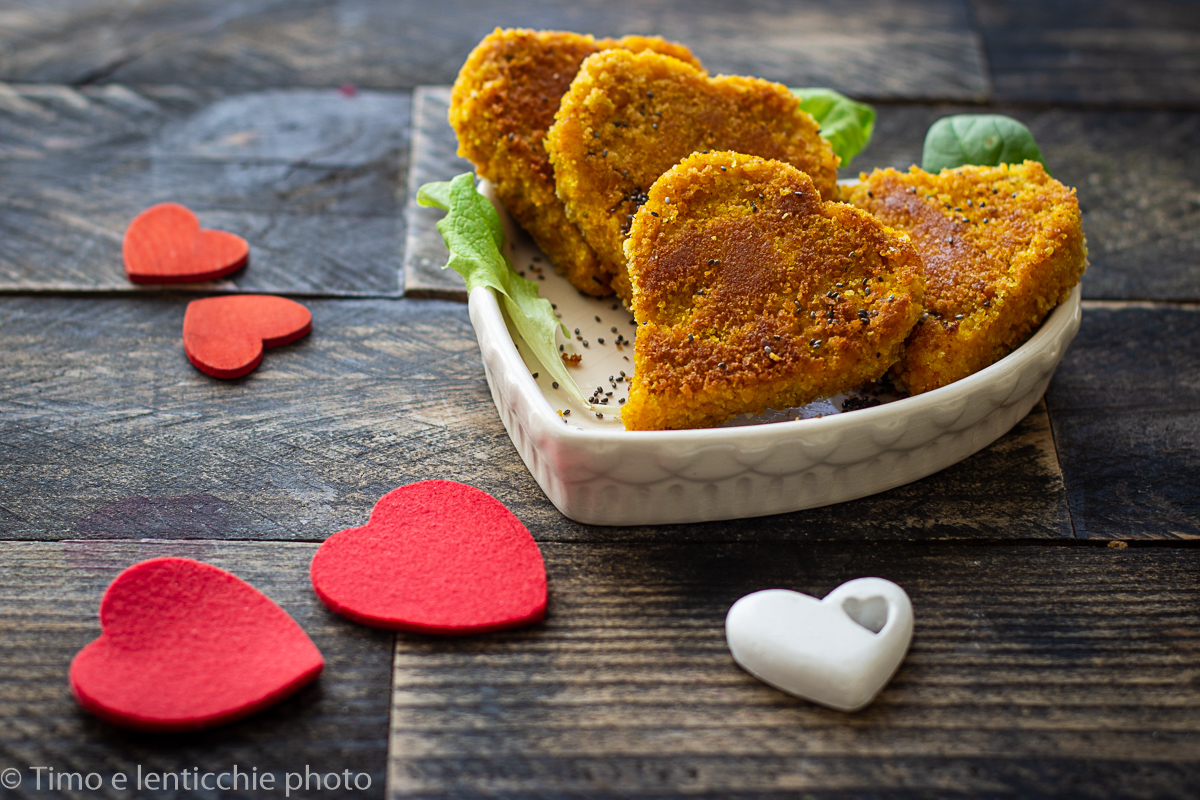 Polpette di miglio romantiche alla zucca