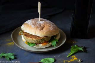 vegburger amaranto e piselli (2)