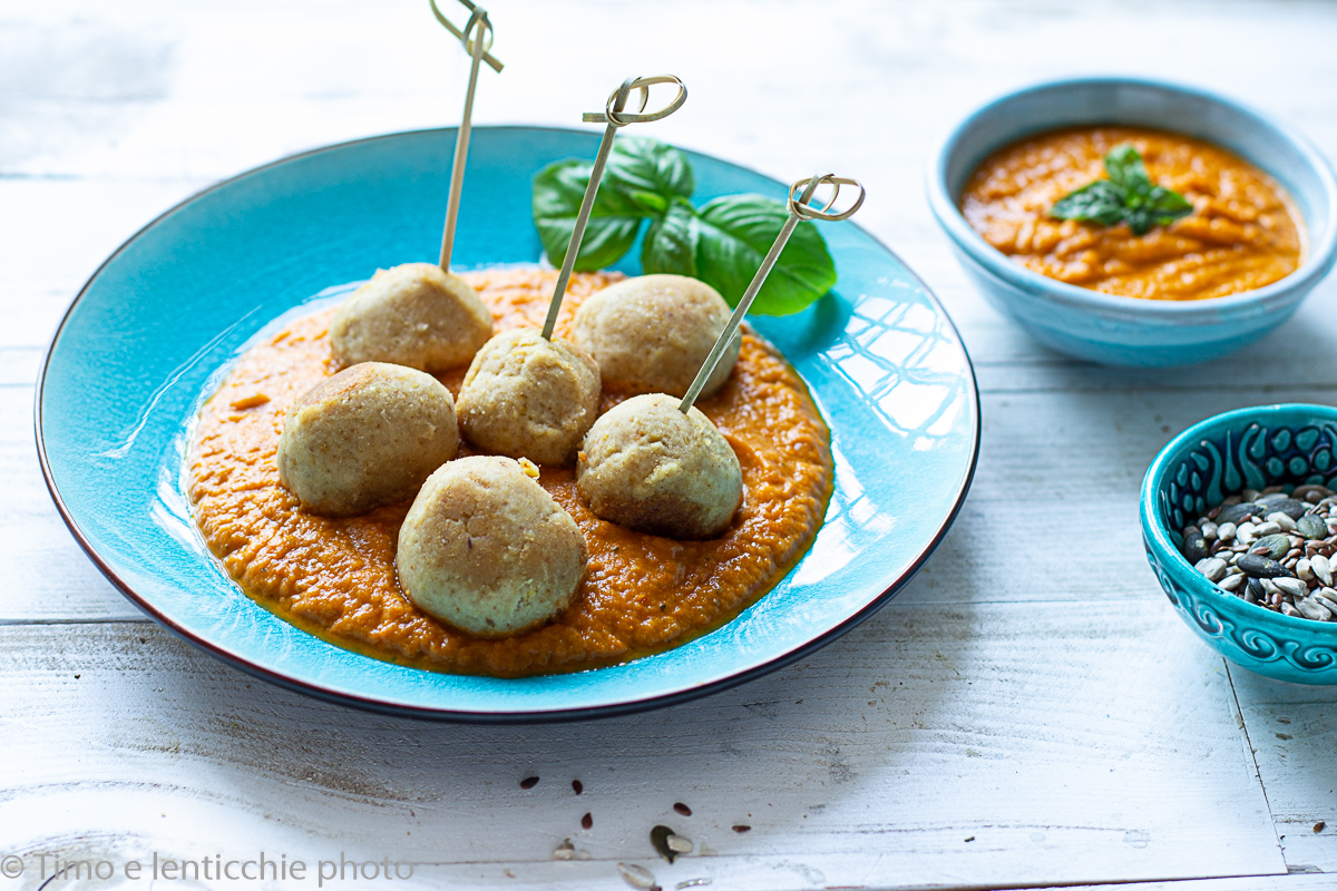 Polpette di ceci ai peperoni (3)