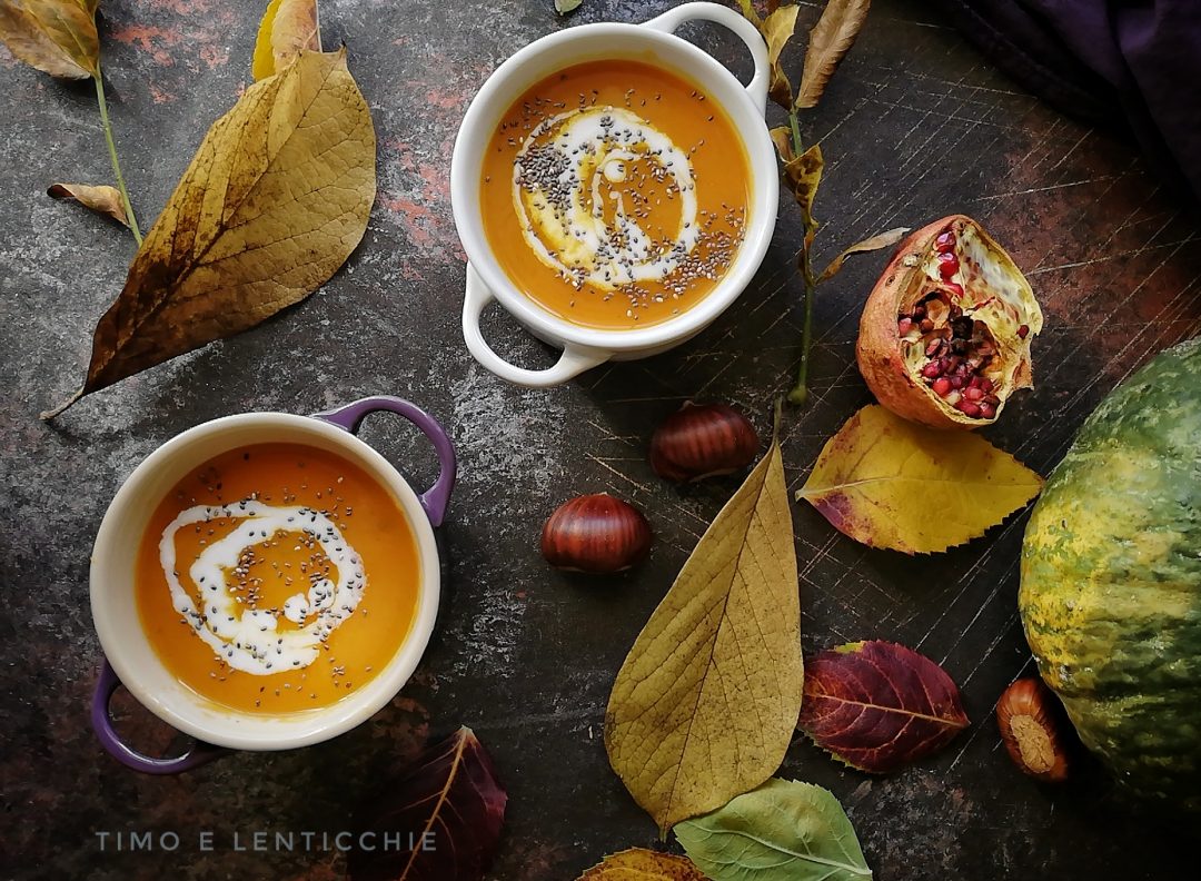 Vellutata zucca e cocco