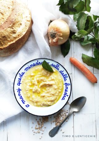 Zuppa di farro e cicerchie