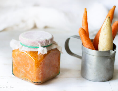 Daikon e carote fermentate insalatini allo zenzero