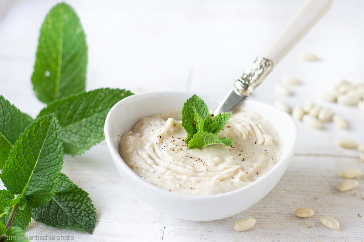 hummus di cannellini alla menta 1