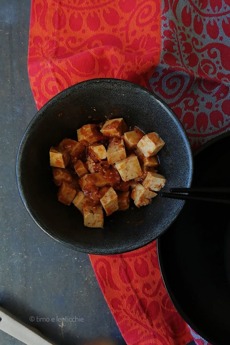 Mapo tofu vegetale