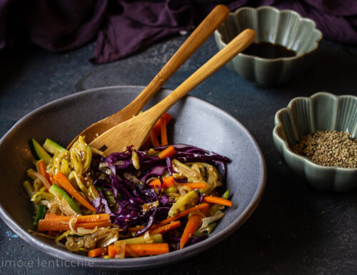 Verdure saltate nel wok