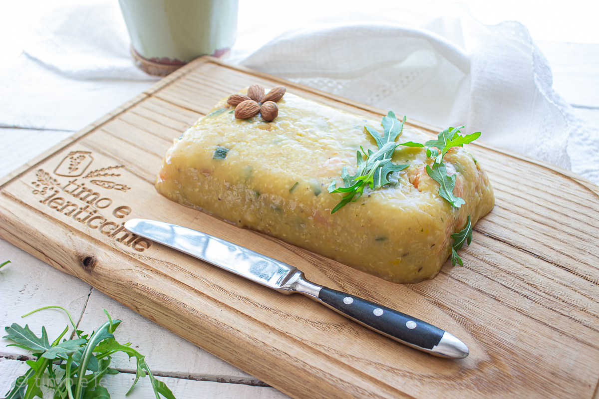 Polenta di miglio e verdure
