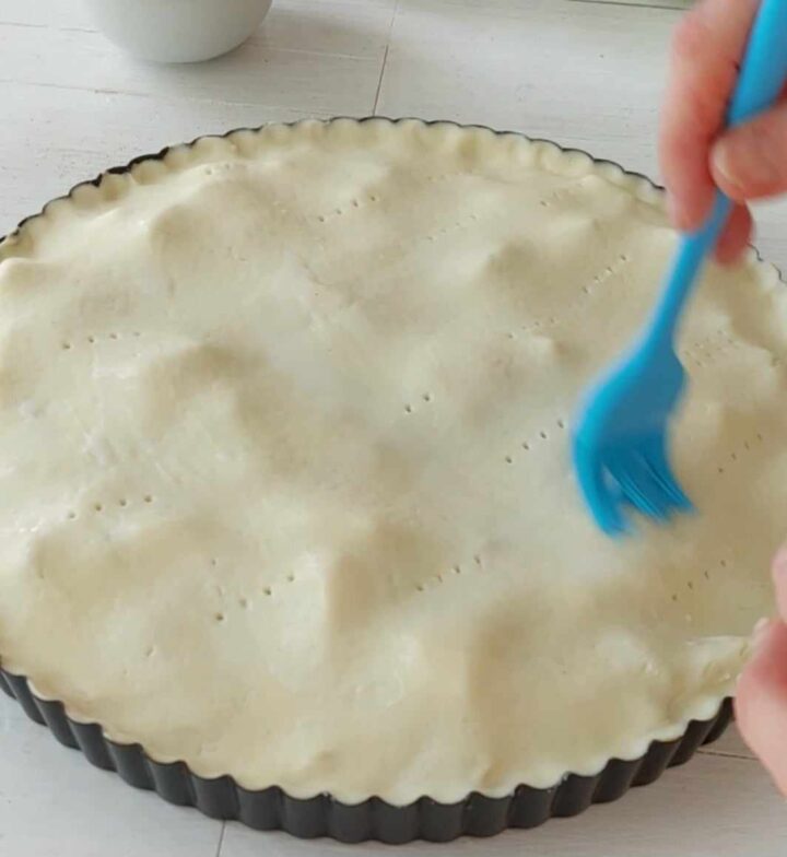 Torta di mele e mandorle alla viennese