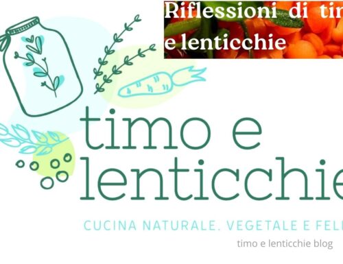 Riflessioni di timo e lenticchie