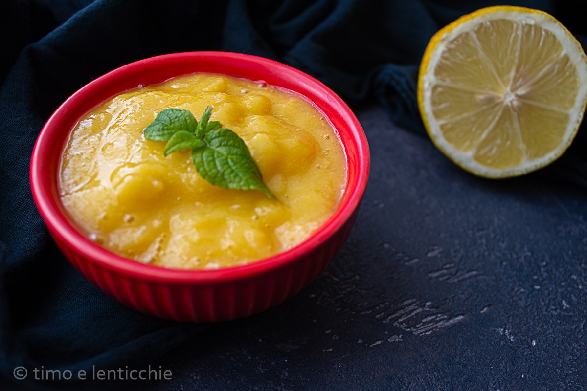 Crema di mango subito pronta